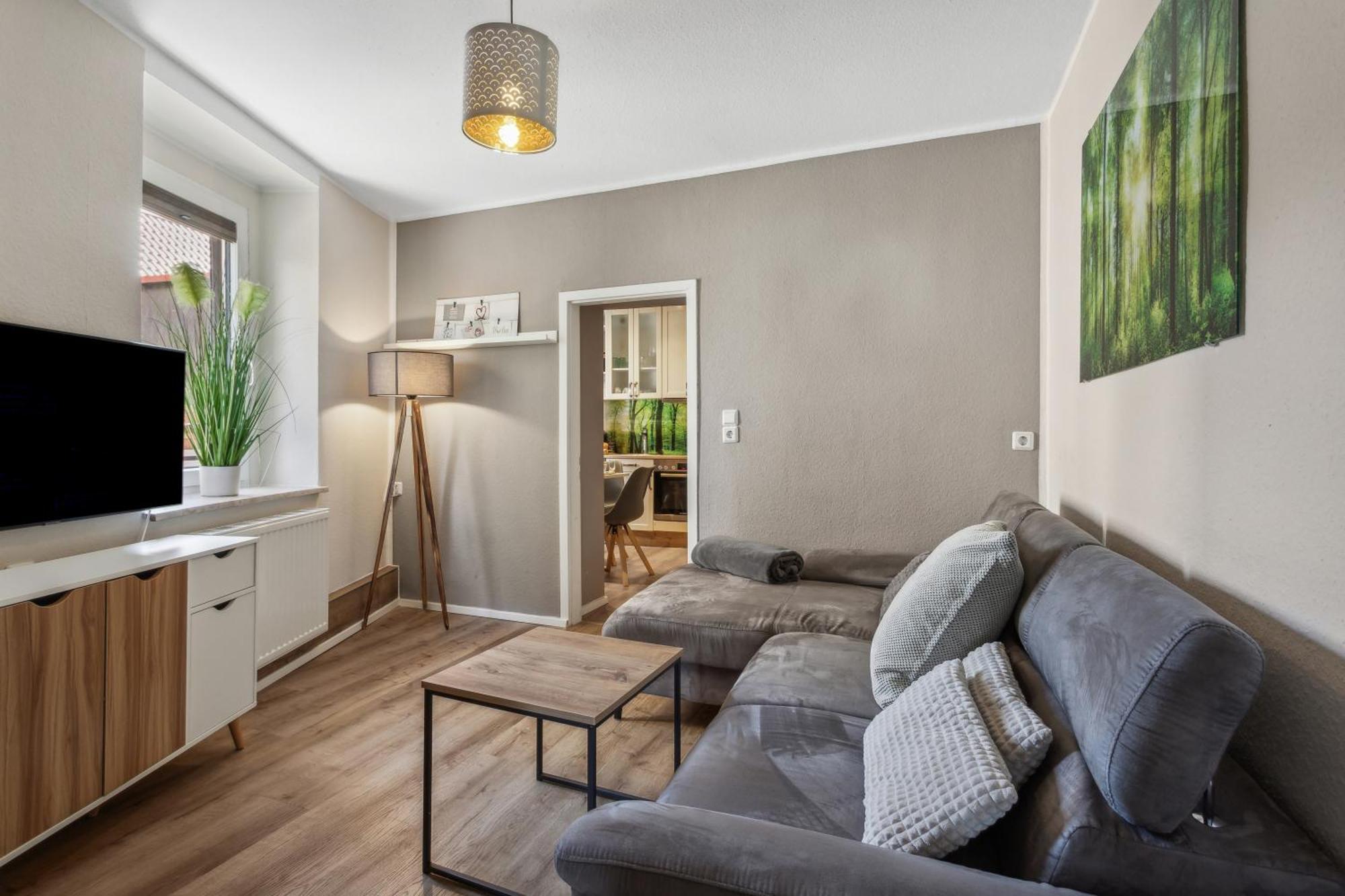 Apartment Harzduft Center Thale - Grill & Garden ภายนอก รูปภาพ
