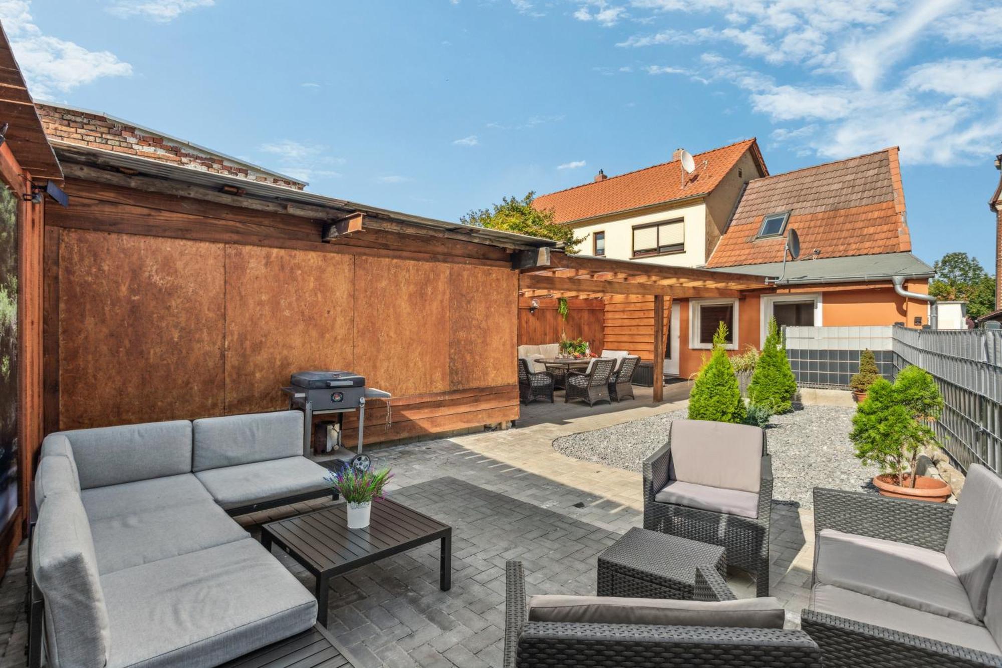 Apartment Harzduft Center Thale - Grill & Garden ภายนอก รูปภาพ